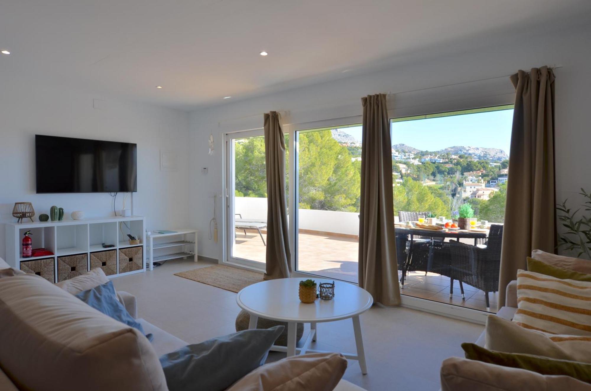 Апартаменты Altea La Vella, Casa Ama Vida Экстерьер фото