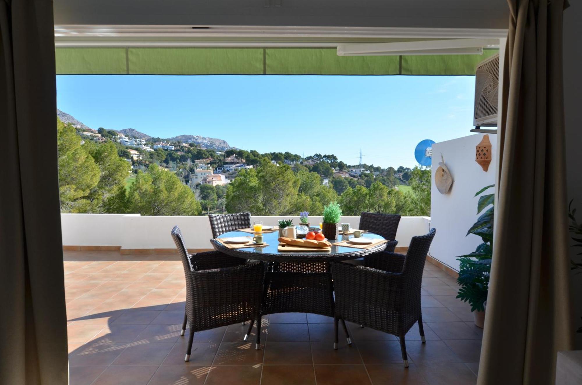 Апартаменты Altea La Vella, Casa Ama Vida Экстерьер фото
