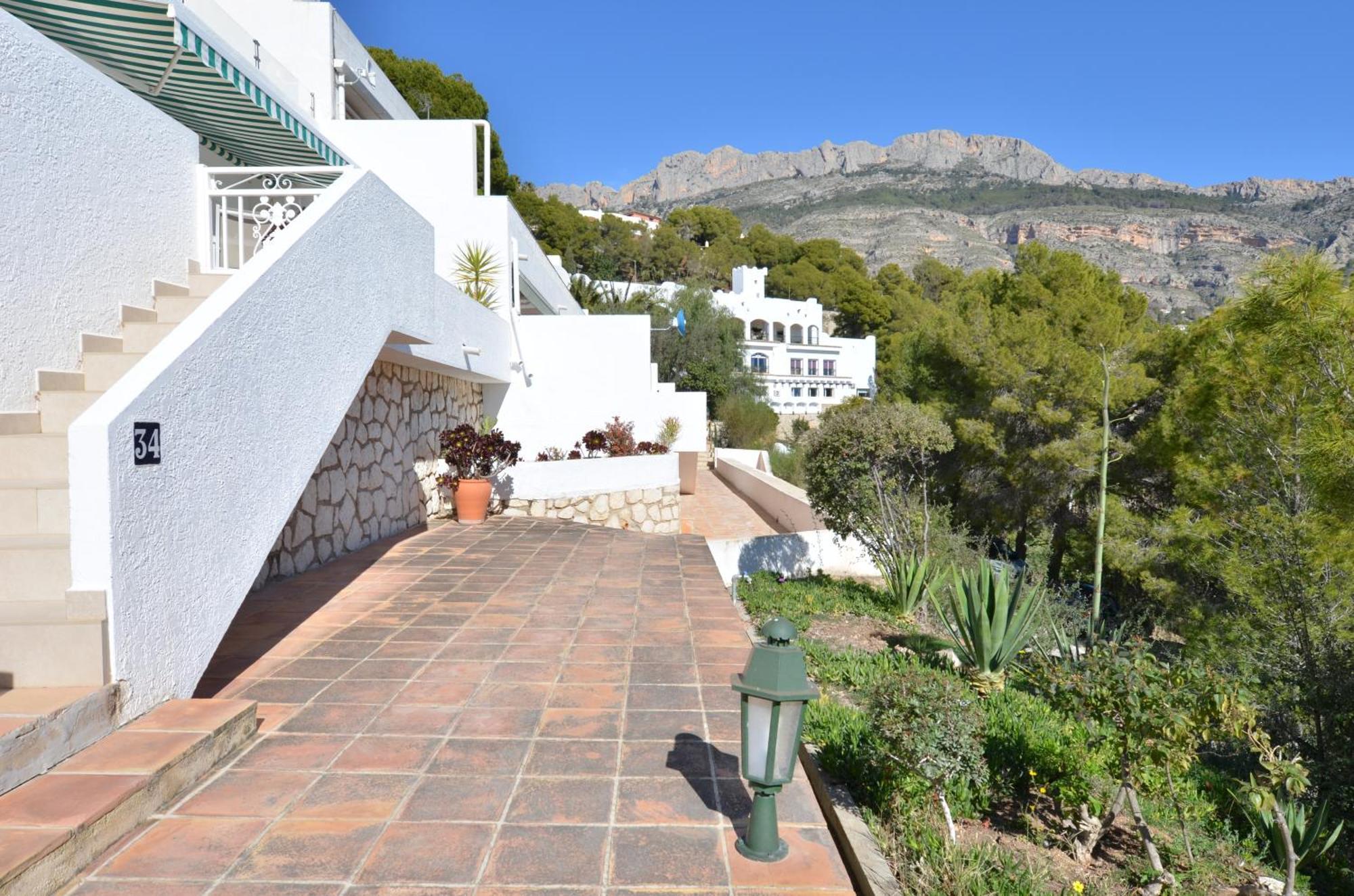 Апартаменты Altea La Vella, Casa Ama Vida Экстерьер фото
