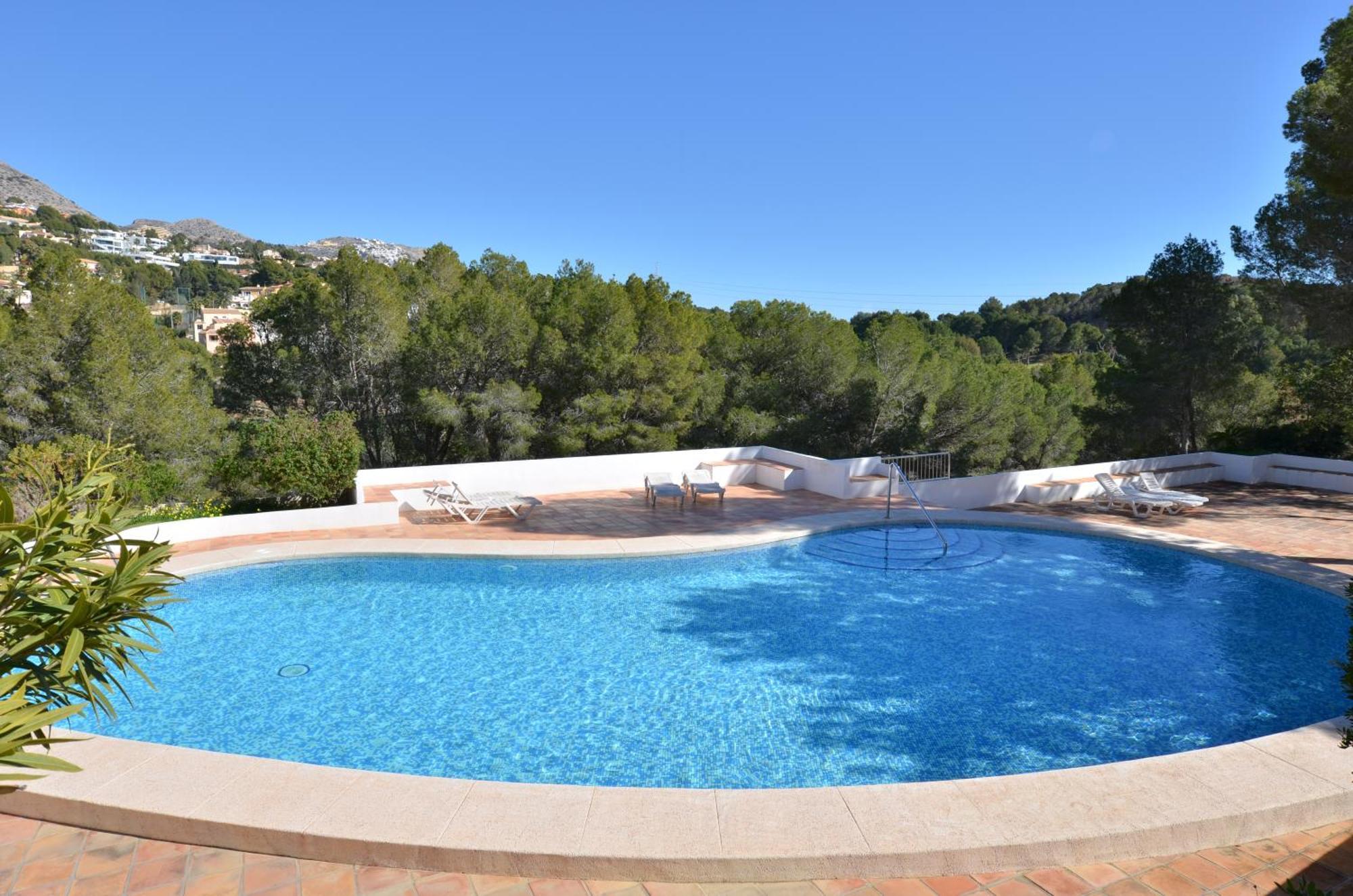 Апартаменты Altea La Vella, Casa Ama Vida Экстерьер фото